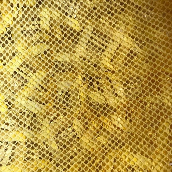 Vintage 50s Womens Yellow Straw Pillbox Hat - Picture 9 of 9